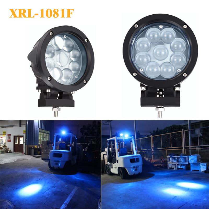 customizable ZRLL 18w Red Zone Danger Area Warning Light.Warehouse Forklift Lamp IP68 Waterproof/RoHS OEM China