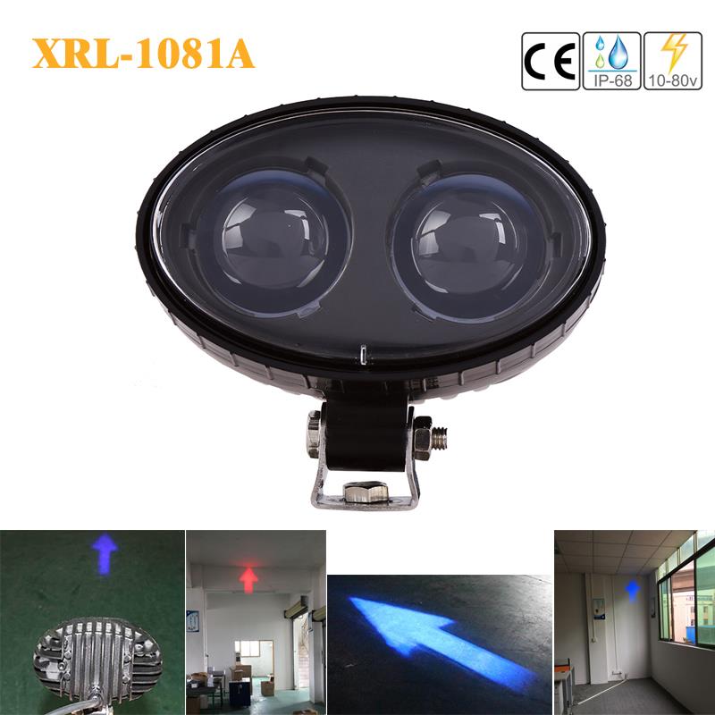 XRLL 10V-80V Blue Point Led Work Light, Emergency 6w Led Flood Light Forklift Safety Light11 XRLL 10V-80V Blue Point Led Work Light, Emergency 6w Led Flood Light Forklift Safety Light11