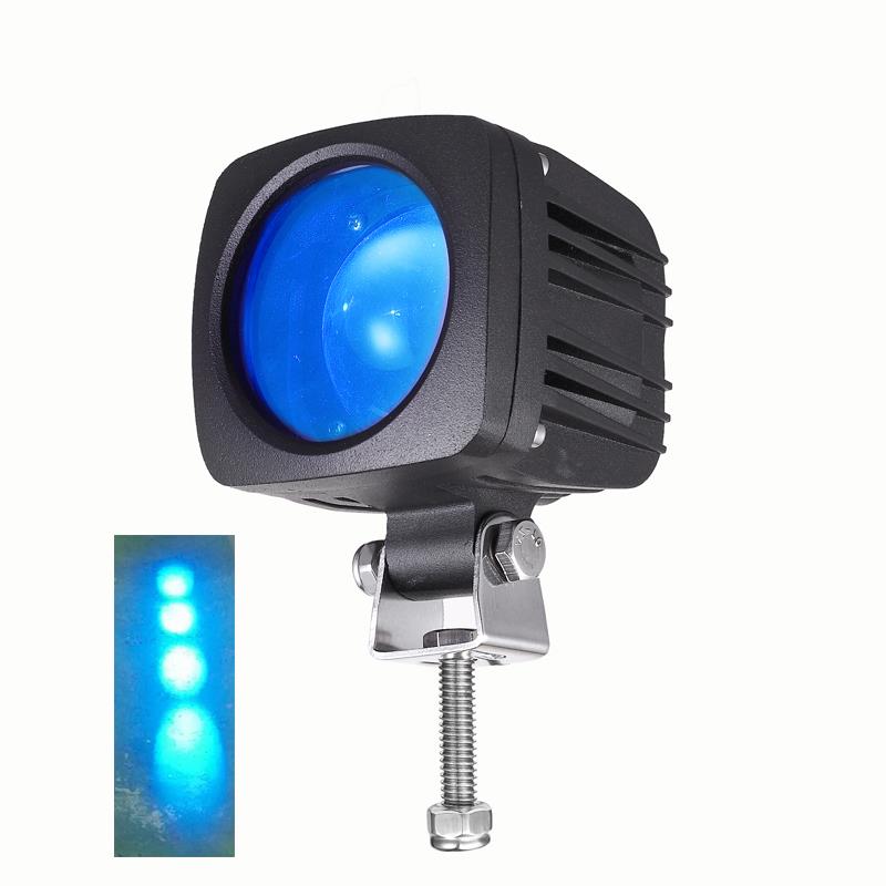 Customizable DV Forklift Blue Flashing Warning Light 10-110VDC Blue Moving Safety Lights supplier Customizable DV Forklift Blue Flashing Warning Light 10-110VDC Blue Moving Safety Lights supplier
