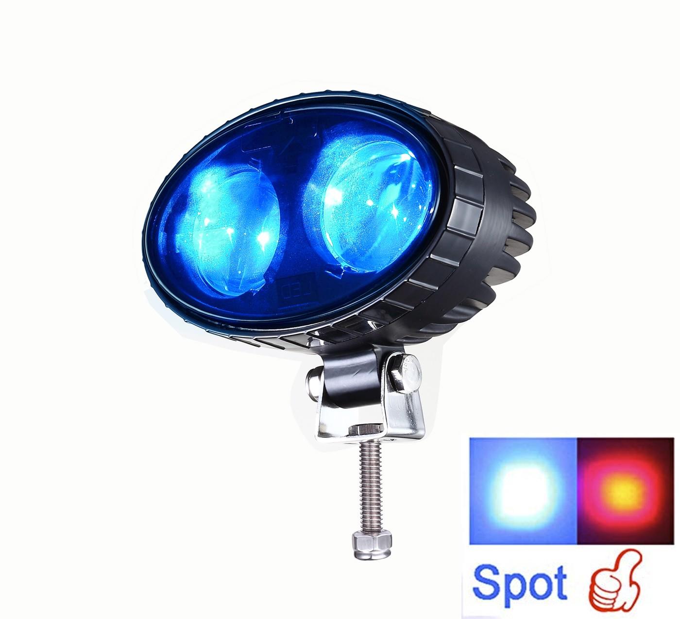 blue spot forklift light