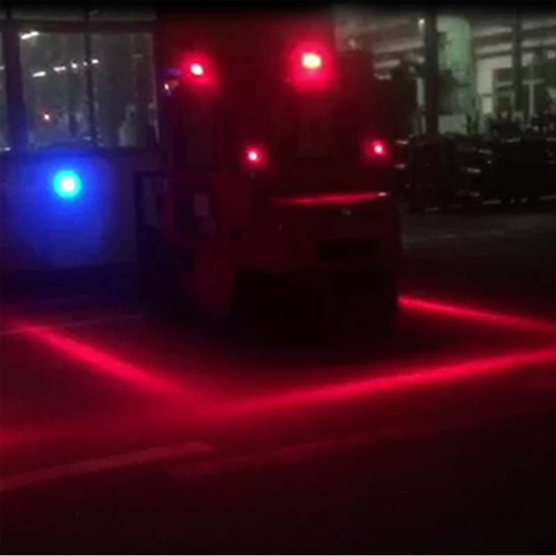 Customizable DV Forklift Blue Led Work Light Blue Spot Beam Safety Light manufacturer Customizable DV Forklift Blue Led Work Light Blue Spot Beam Safety Light manufacturer