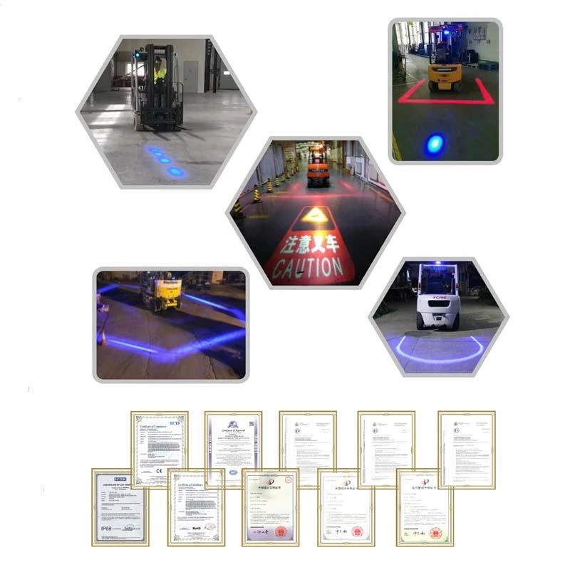 customizable Led Forklift Rear Lamp Turn Light 48V Brake Light Multifunctional Taillight OEM China