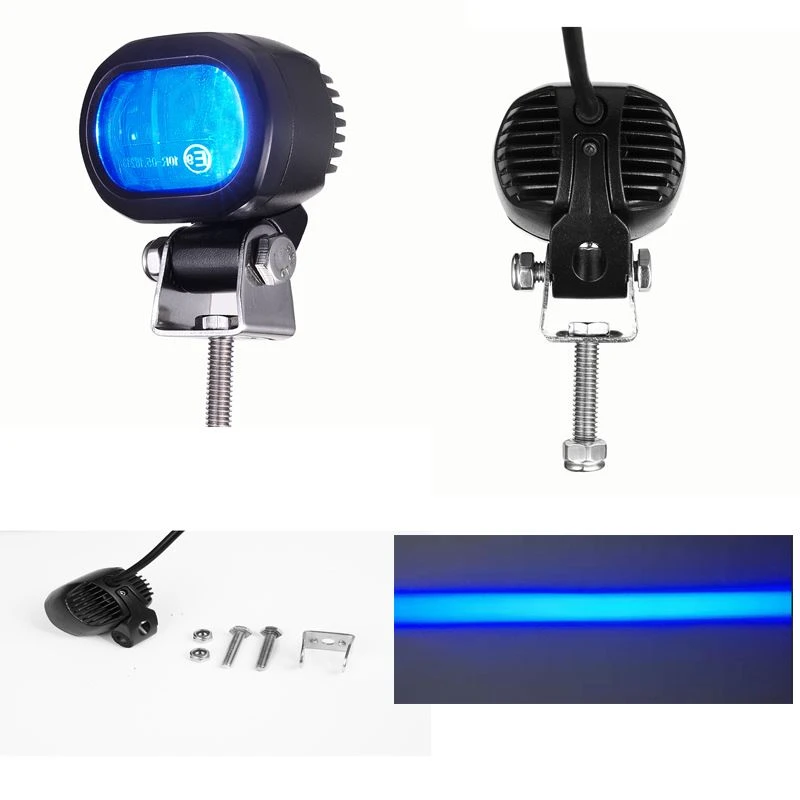 customizable Red Or Blue Safety Zone Line Warning Light 10-80V DC factory China customizable Red Or Blue Safety Zone Line Warning Light 10-80V DC factory China