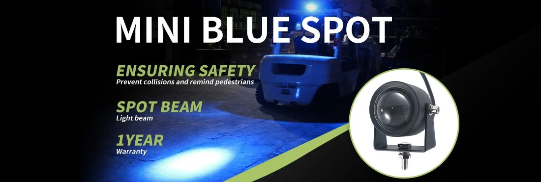 customizable 3W Forklift Blue Safety Light wicked warning lights manufacturer China customizable 3W Forklift Blue Safety Light wicked warning lights manufacturer China