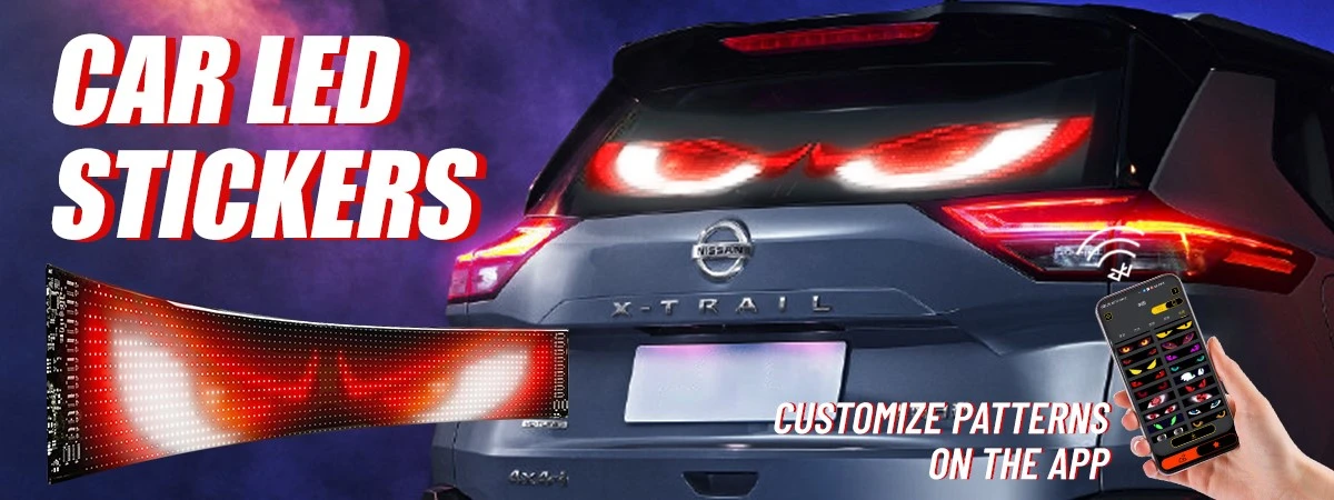 customizable Car LED Sign Devil's eye manufacturer China customizable Car LED Sign Devil's eye manufacturer China