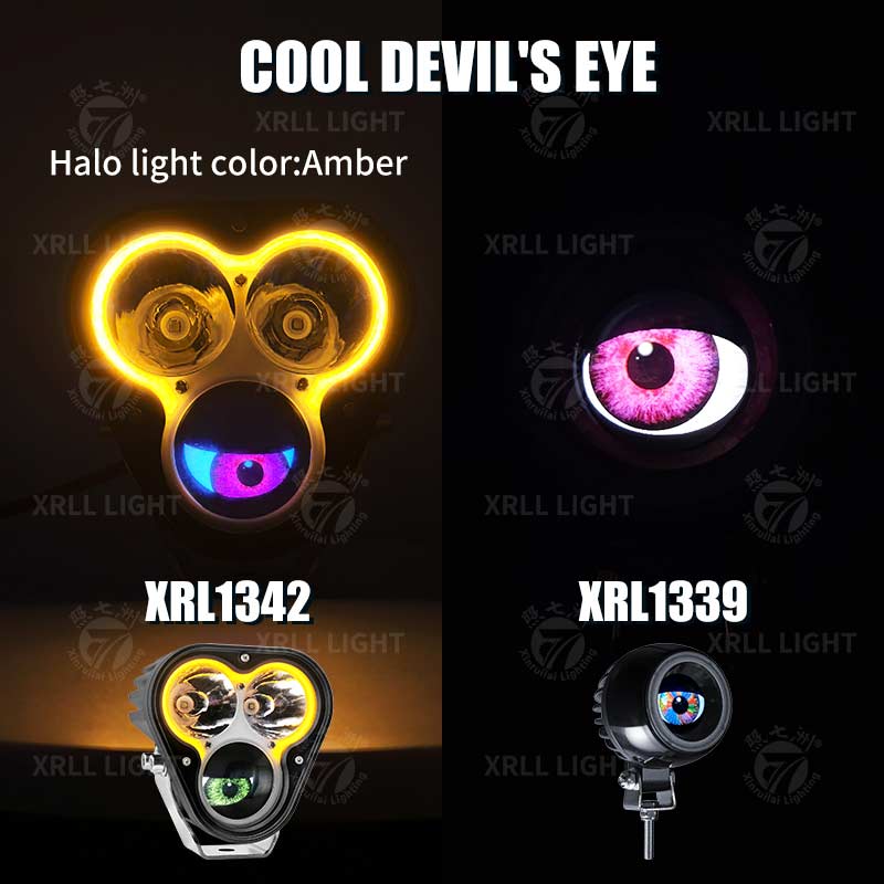 customizable Angel Eye LED High Beam Work Light Engineering Equipment Vehicle Lighting 1342 distributor China customizable Angel Eye LED High Beam Work Light Engineering Equipment Vehicle Lighting 1342 distributor China