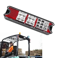 1 Pair LED Car Rear Tail Light Reverse Lamp 12 24V Trailers Forklift Trucks Red Light