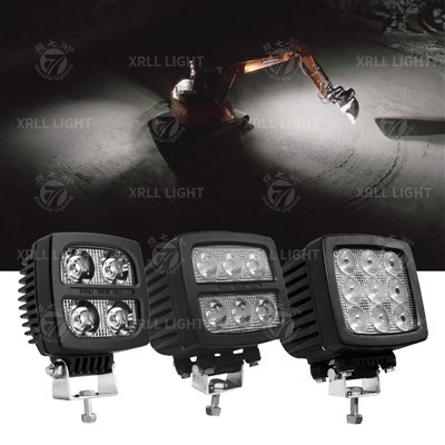 12v 24v 48v Excavator Pushdozer Led Fog Driving Lights