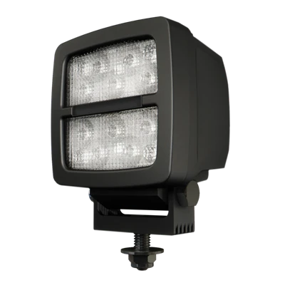 55w LED Square Headlight Project Agricultural Machinery Work Light 10-80V DC