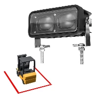 Forklift straight line beam Agv warning light 1081E