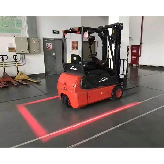 XRLL 18W FORKLIFT SAFETY LIGHT LED RED ZONE WARNING LIGHTS