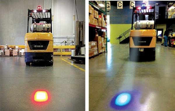 XRLL Forklift Safety Lights LED Blue Spotlight CE Certificated China Suppliers