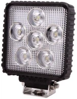 XRLL LED Square Work Light Offroad Driving Lamp Led Forklift Lights 18W 9-32v DC