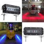 XRLL Red Zone LED Forklift Pedestrian Safety Warning Spotlight