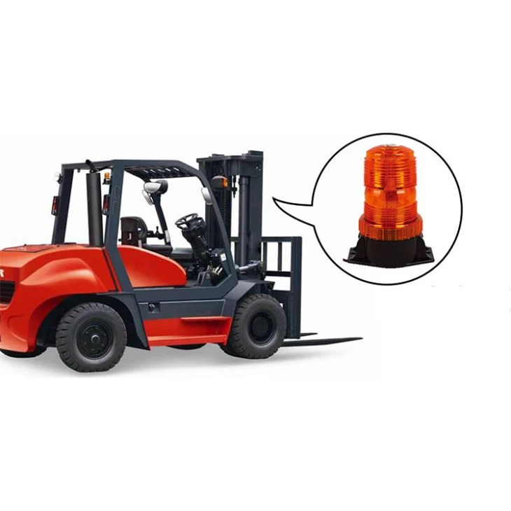 Amber LED Beacon Strobe Light Truck Forklift Warning Lamp