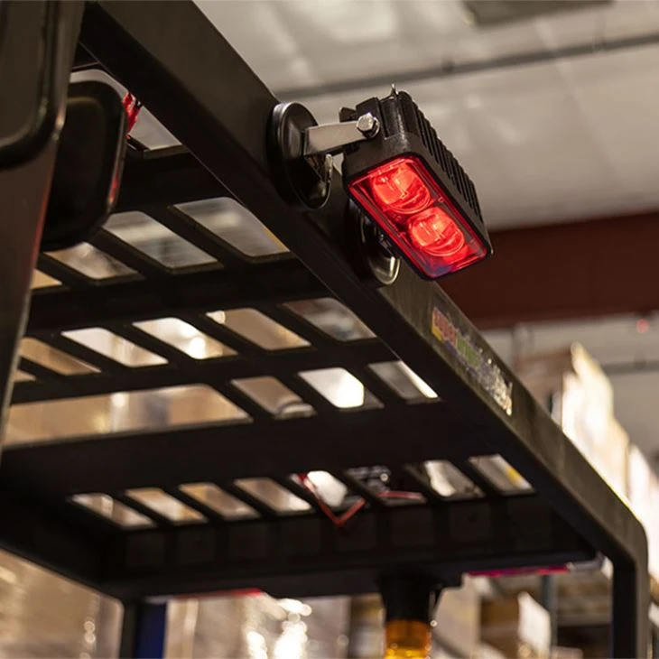 Customizable design Forklift Safety Zones Red Danger Warning Line Lights supplier in China