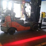 Forklift Danger Halo Light Blue Spot Red Zone Forklift Warning Lights