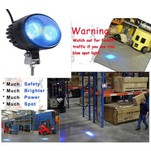 Warehouse Safe Warning Lamps Forklift Led Blue Spot Lights