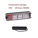 XRLL 12v 24v Led Forklift Tail Lights Folk Lift Rear Trailer Stop Lights Reverse Lights Warning Lights Marker Rear Lamps