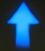 XRLL Forklift Blue Arrow Led Spot Beam Safety Light