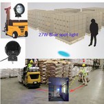 XRLL Forklift Blue Spotlight Led Warning 27w Big Point Lights