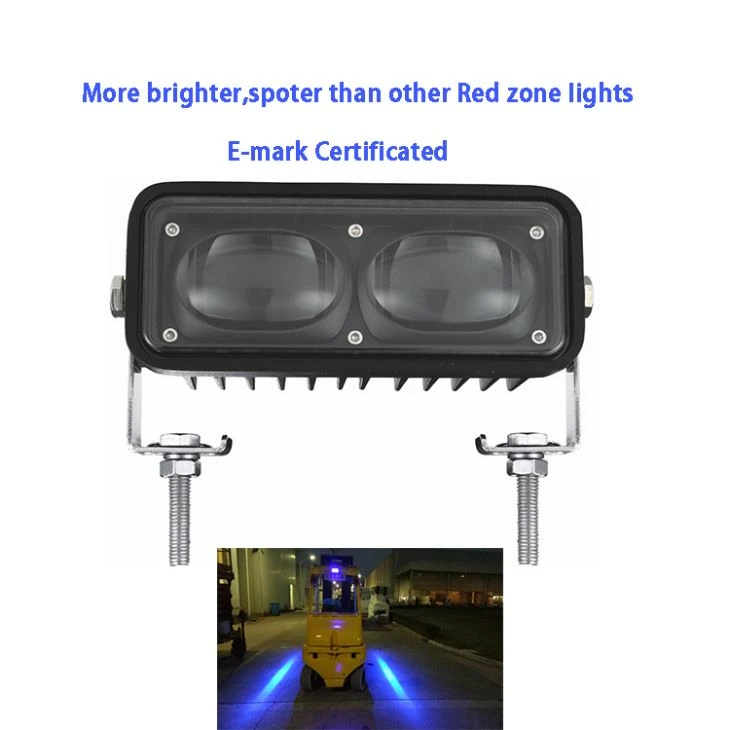 XRLL Blue/Red Zone Pedestrian Warning Light For Forklift