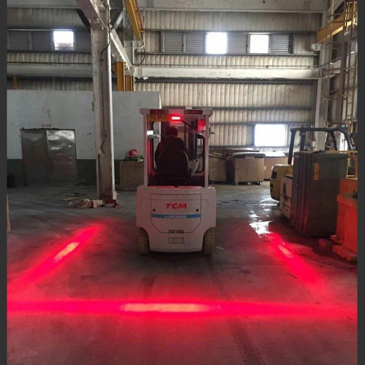 led blue stripe zone light