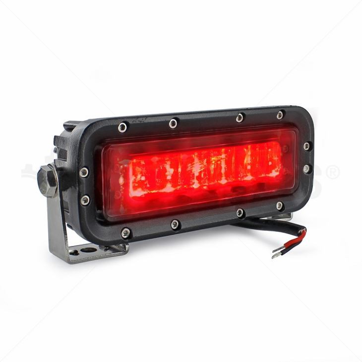 red zone warning light