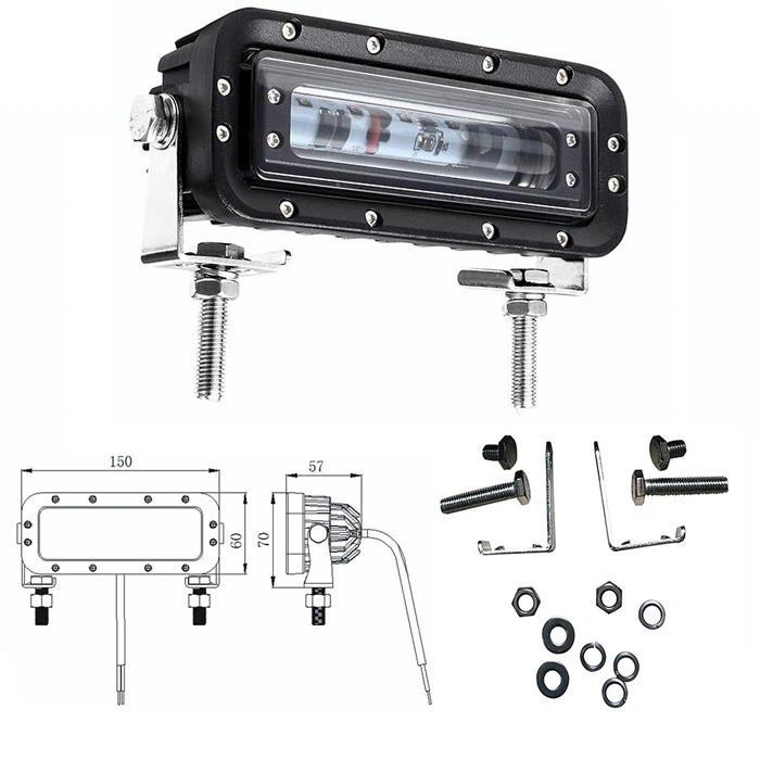 Blue LED Forklift Safety Light