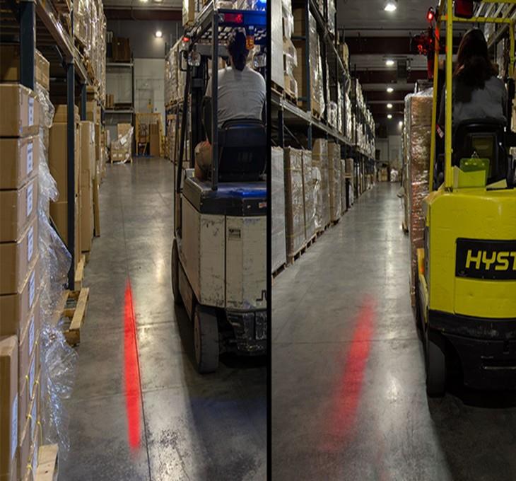 Customizable design Forklift Side Line Light Safety Lighting Line Beam factory in China