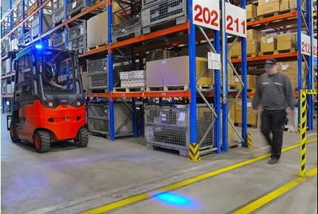 High Power LED 6W Point Light Forklift Safety Light