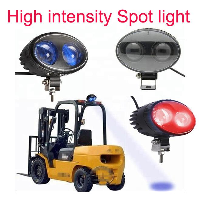 Customizable design LED Forklift Light Blue Red Safety Spotlight For Forklifts factory in China