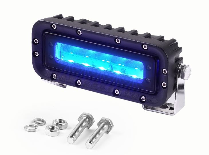 LED Light 18W Forklift Blue Point Work Light With Lens