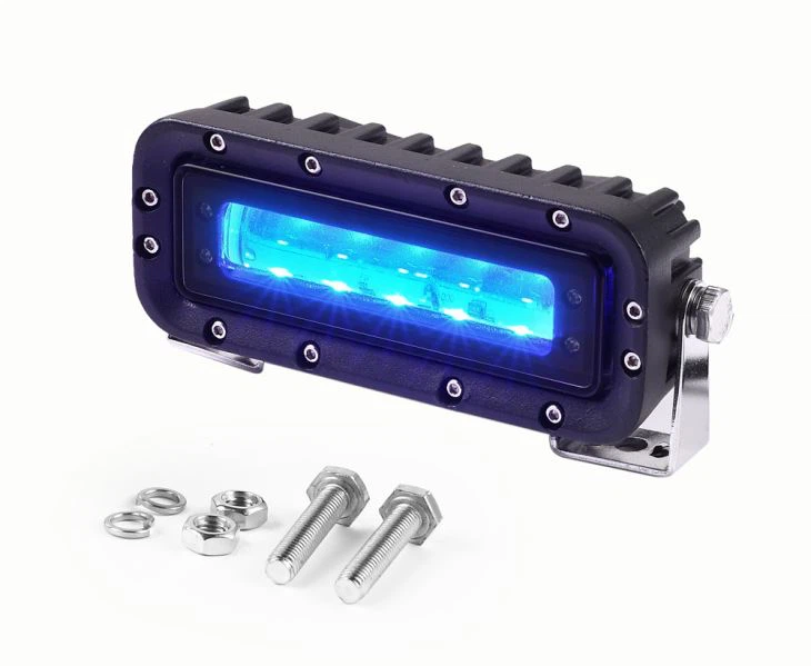 Red Blue Beam Zone Lamp LED Forklift Warning Safety Light