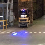 Best Seller Forklift Safety Light Blue Spot Safety Work Light