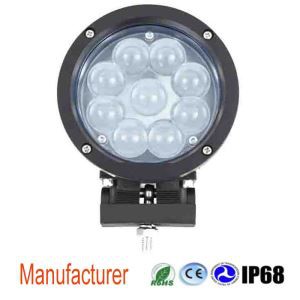 Blue Forklift Safety Light On Forklifts Warning Headlights 27W Waterproof LED Work Light