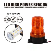 Emergency Warning Flashing Safety Strobe Beacon Light For Forklift Truck Tractor Golf Carts UTV Car Bus