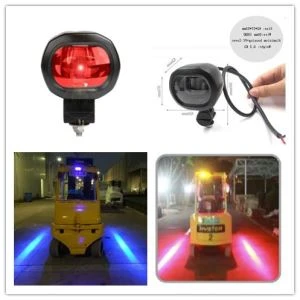 Mini Blue Red Forklift Safety Zone Line Beam Lights