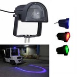 Red Blue Green Color Arch U-shape Led Light Forklift Lamp