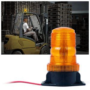 Red light for forklift safety