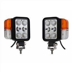 Combination Forklift Light Agricultural Machinery Headlights With Steering Brake Function10-80VDC