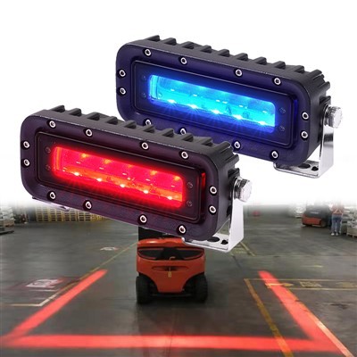 Led Work Pedestrian Safety Warning Line Lights Red Zone