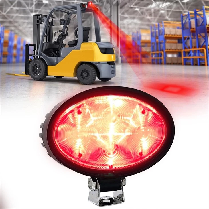 Customizable design 12W Blue or Red Forklift Lights for Zone Danger Area Warning Trucks OEM in China