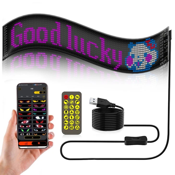 Customizable DC 13V 53W Car LED Sign Devil's eye wholesalein China
