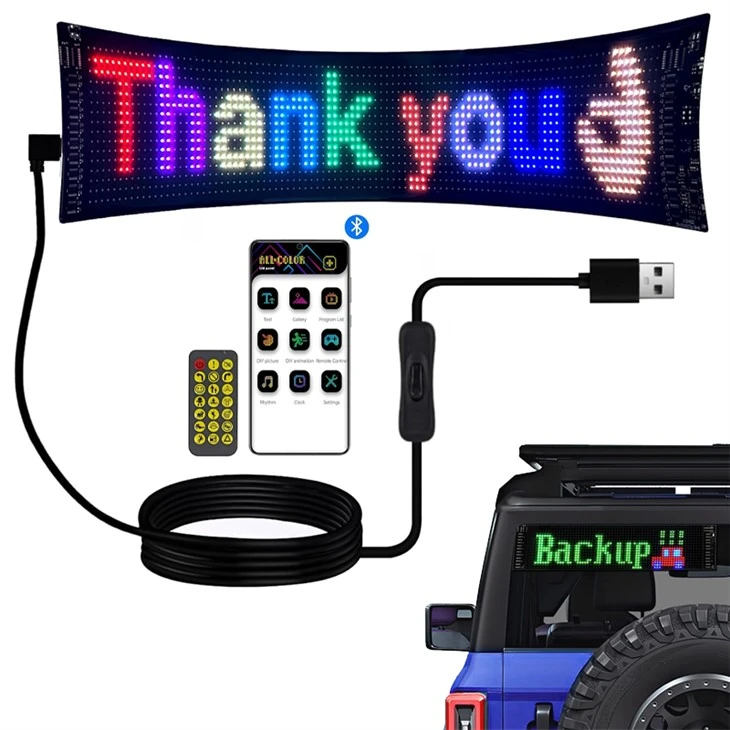 Customizable DC 14V 54W Car LED Sign Devil's eye OEMin China