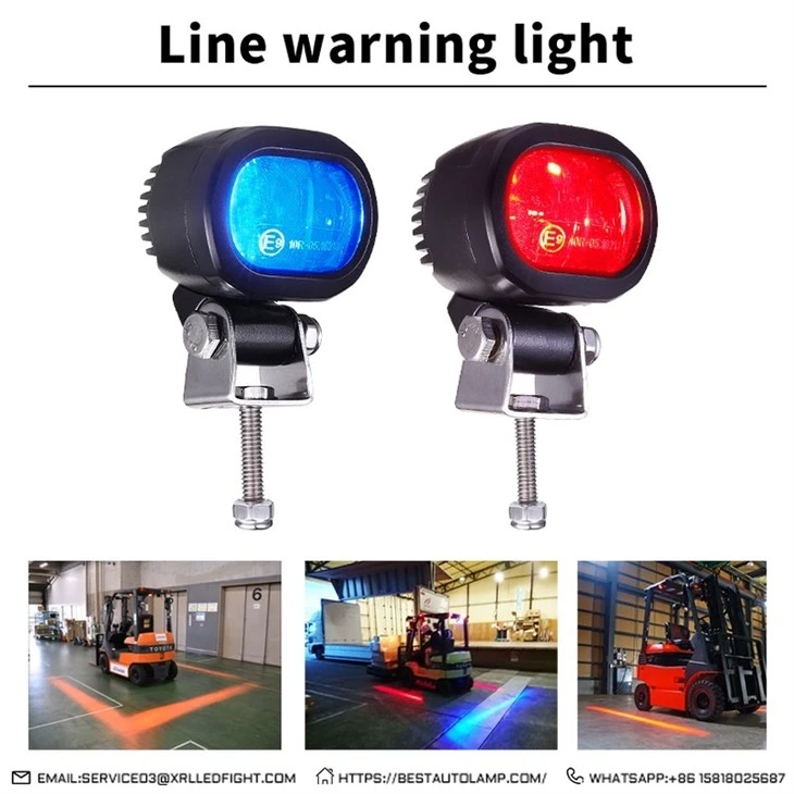Customizable design XRLL Red Zone Danger Area Warning Light. Warehouse Forklift Safety Halo System wholesale in China