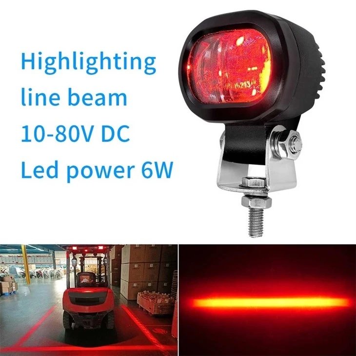 Customizable design XRLL Red Zone Danger Area Warning Light. Warehouse Forklift Safety Halo System supplier in China