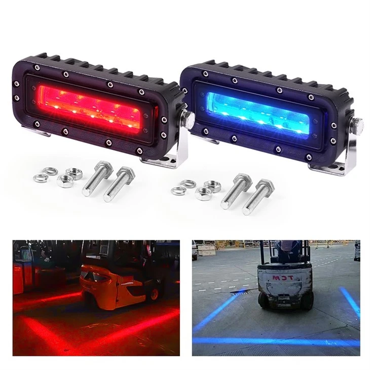 XRLL Forklift Red Zone Halo Light Led Blue Safety Spot Warning Light high quality
