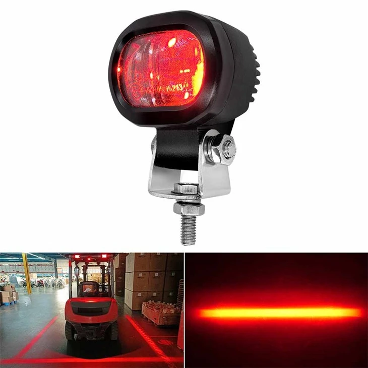 XRLL Red Laser Halo Lights For Trucks,Red Zone Forklift Safety Warning Light factory